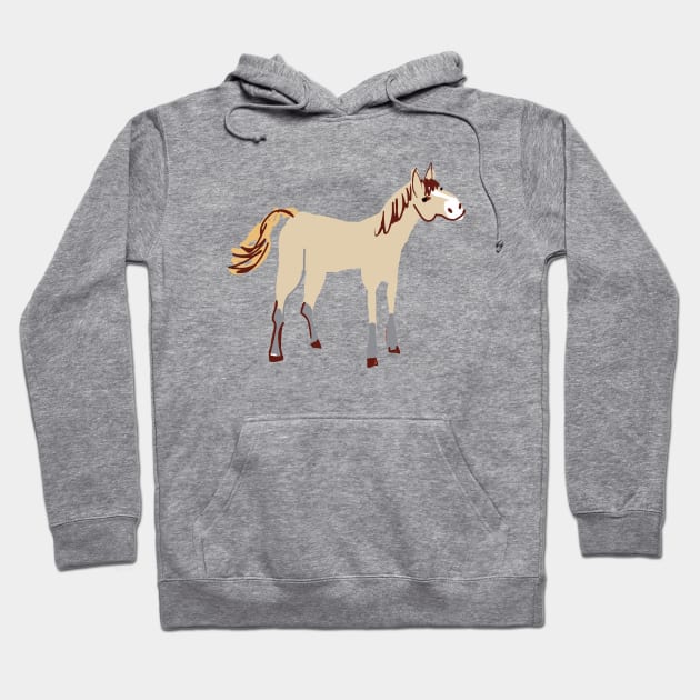 Palomino horse #1 Hoodie by belettelepink